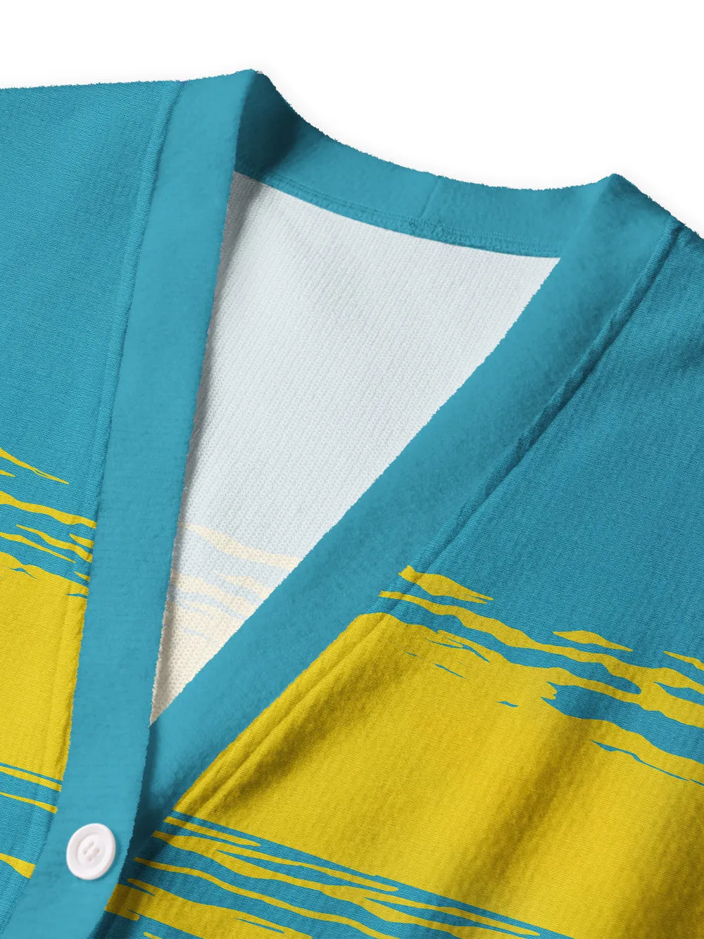 Orionride Labrador On The Beach Men's Cardigan Knit Sweaters sold by Orionride product image thumbnail 3