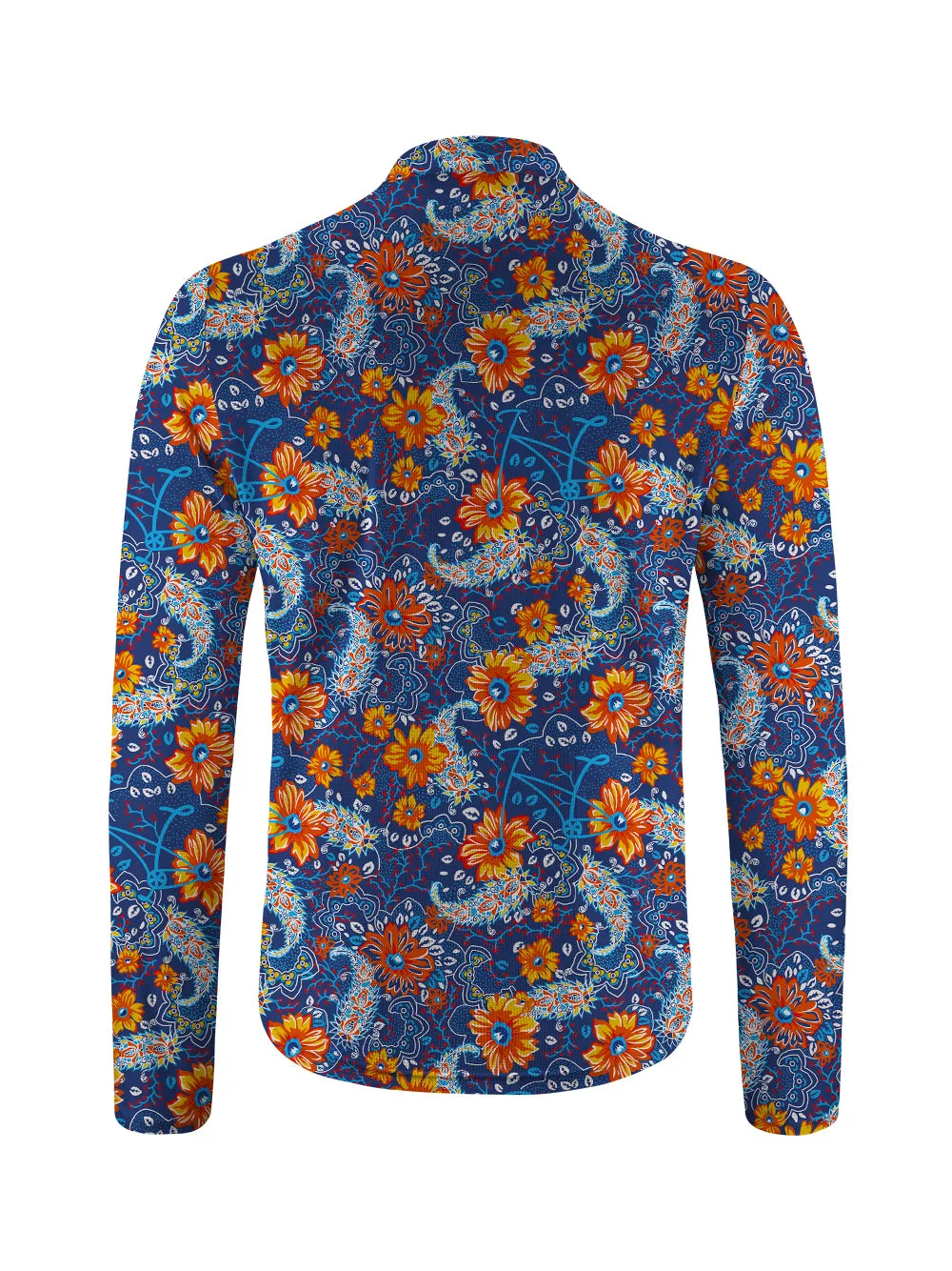 Orionride Sunset Garden Long Sleeve Half Zipper Mountain Bike Jersey sold by Orionride product image thumbnail 2