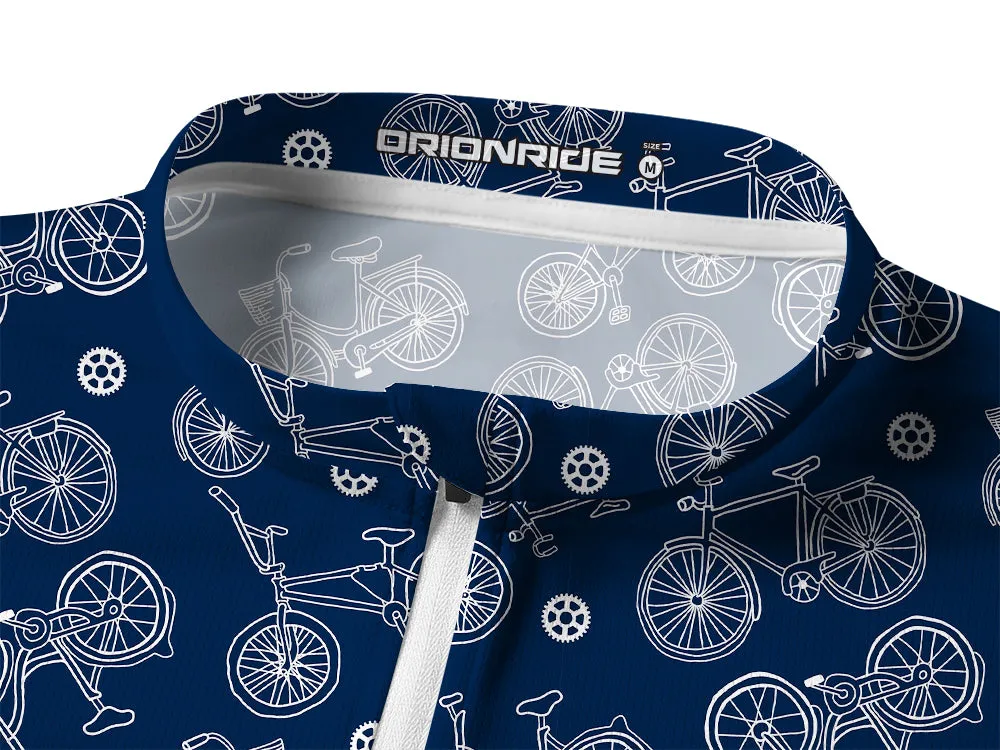 Orionride Gear Cycling Long Sleeve Half Zipper Mountain Bike Jersey sold by Orionride product image thumbnail 3