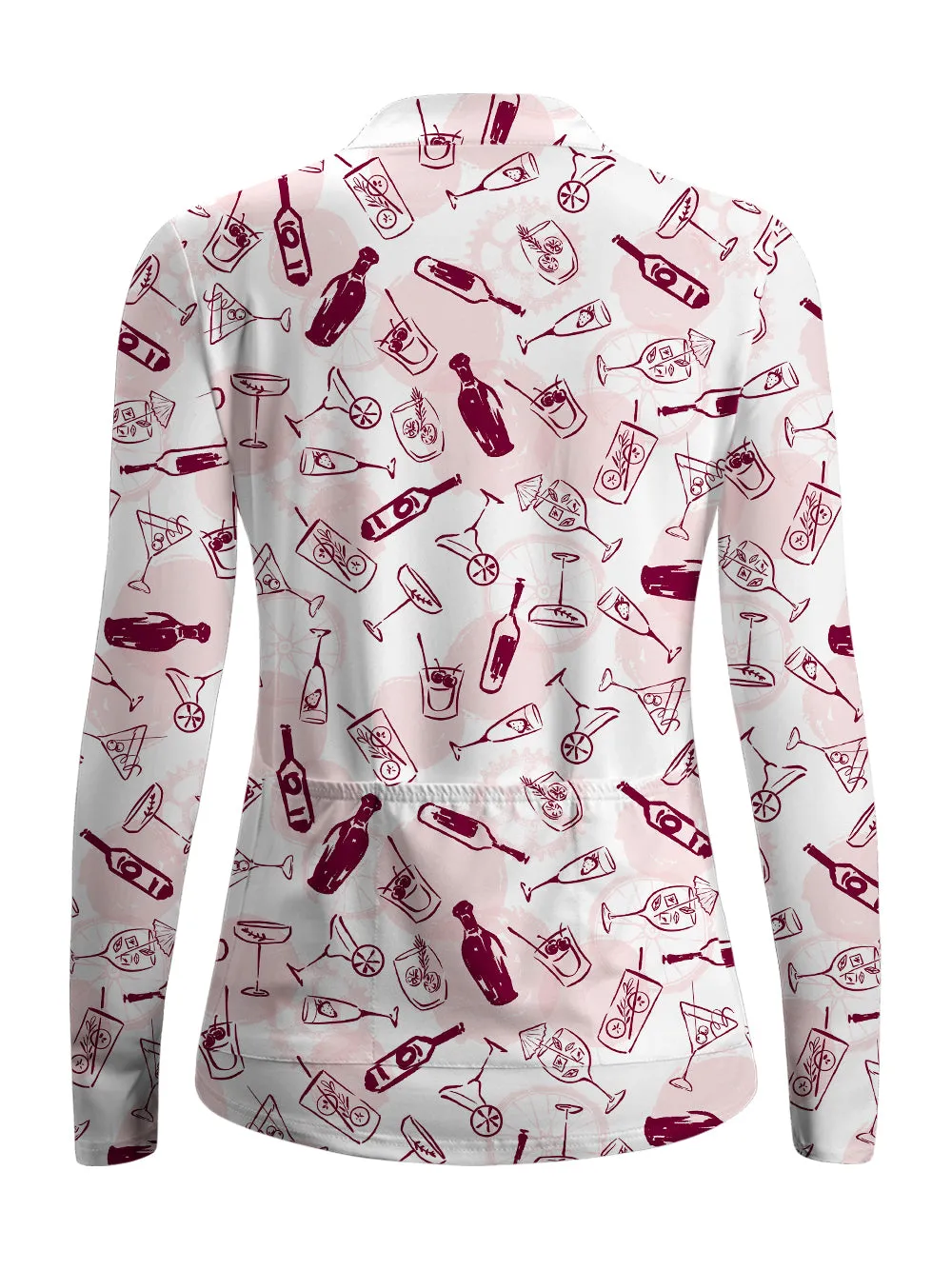 Orionride Beer House Women's Quarter Zipper Long Sleeve Jersey sold by Orionride product image thumbnail 3