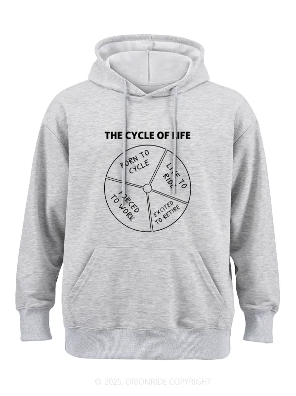 Orionride The Cycle Of Life Classic Hoodie sold by Orionride