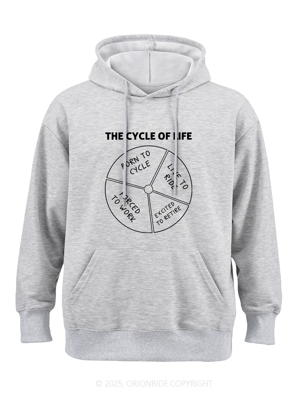Orionride The Cycle Of Life Classic Hoodie sold by Orionride