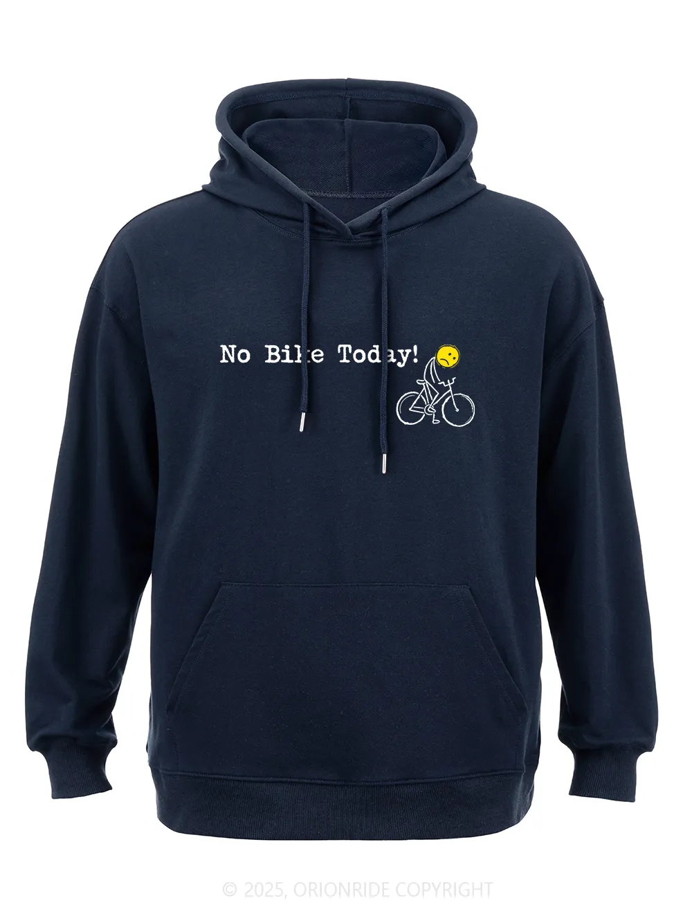 Orionride No Bike Today Classic Hoodie sold by Orionride