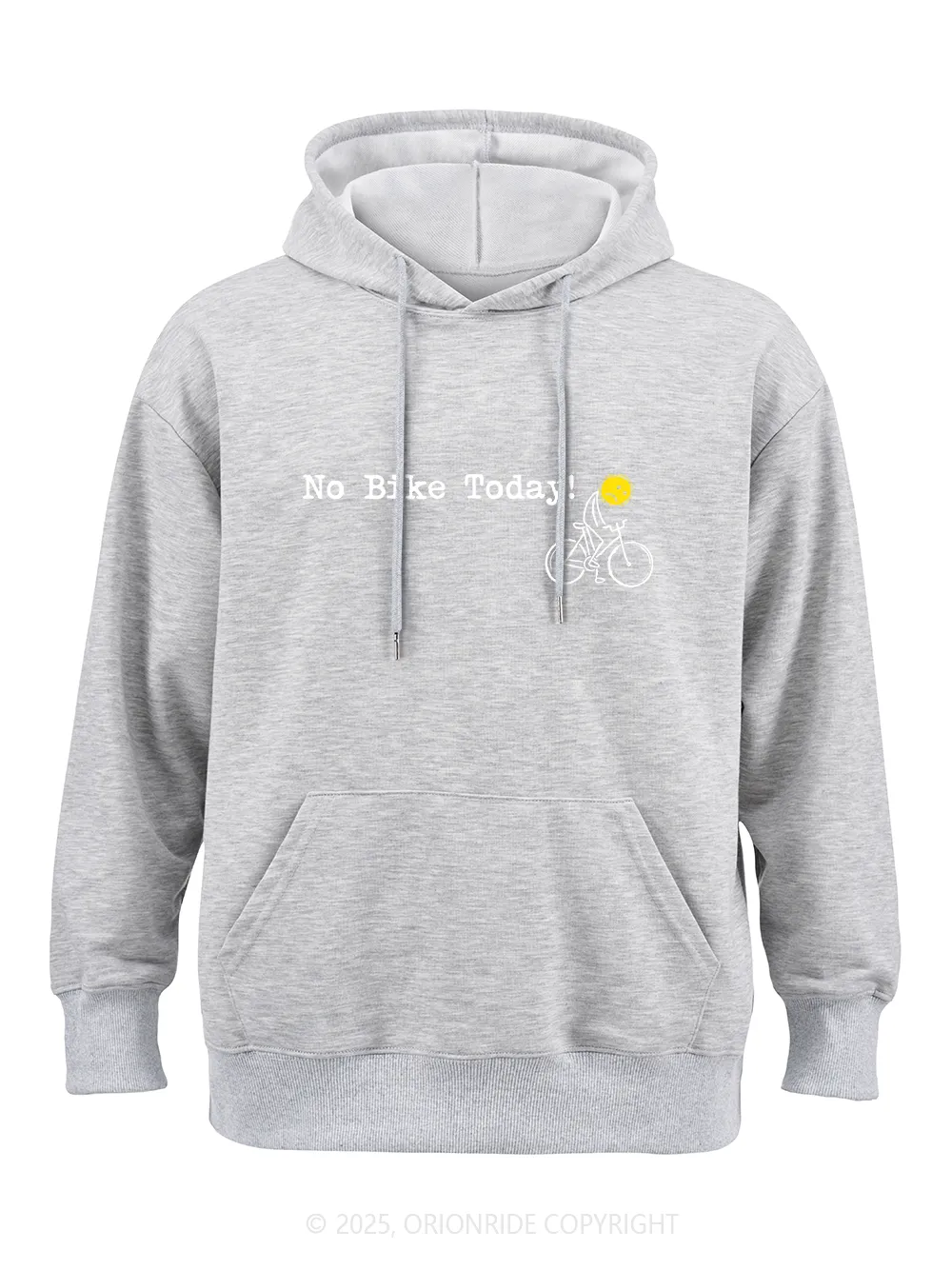Orionride No Bike Today Classic Hoodie sold by Orionride product image thumbnail 5