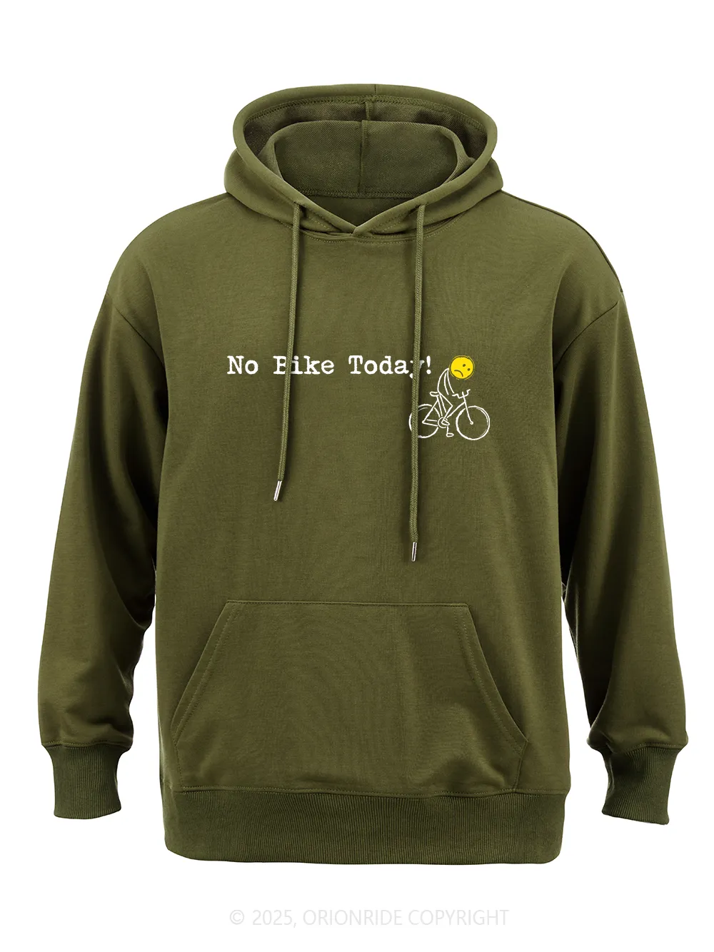 Orionride No Bike Today Classic Hoodie sold by Orionride product image thumbnail 4