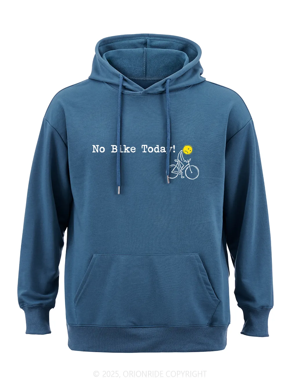 Orionride No Bike Today Classic Hoodie sold by Orionride product image thumbnail 3