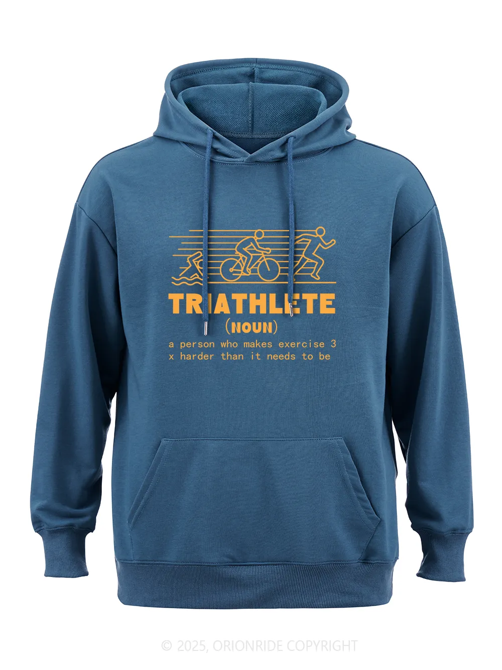 Orionride Triathlete Classic Hoodie sold by Orionride product image thumbnail 3