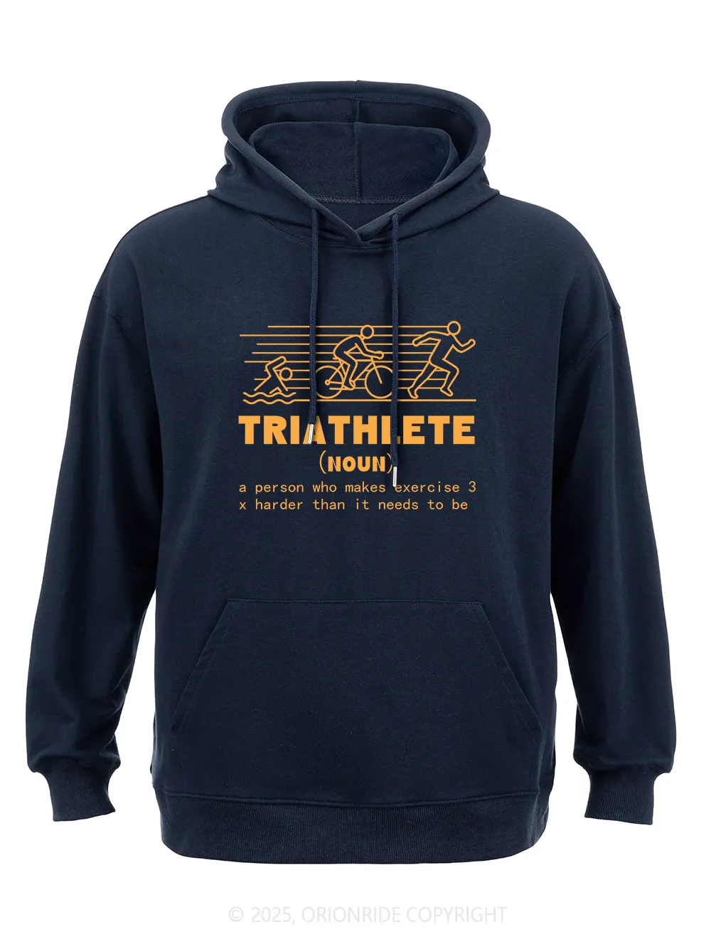 Orionride Triathlete Classic Hoodie sold by Orionride