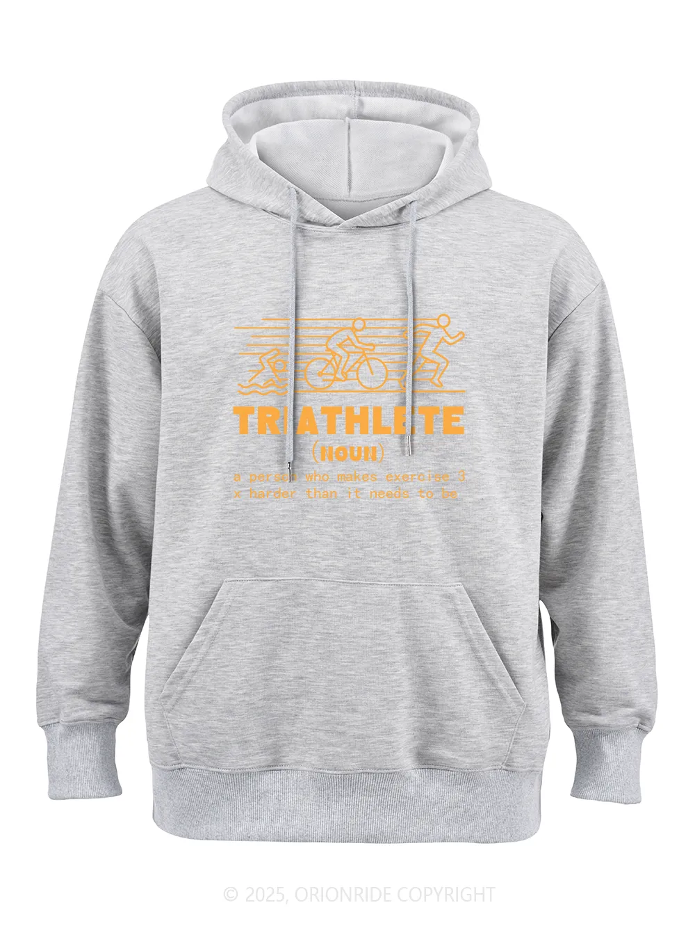 Orionride Triathlete Classic Hoodie sold by Orionride product image thumbnail 5