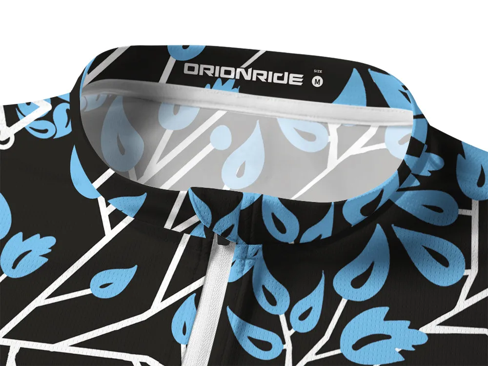 Orionride Quiet Forest Long Sleeve Half Zipper Mountain Bike Jersey sold by Orionride product image thumbnail 3