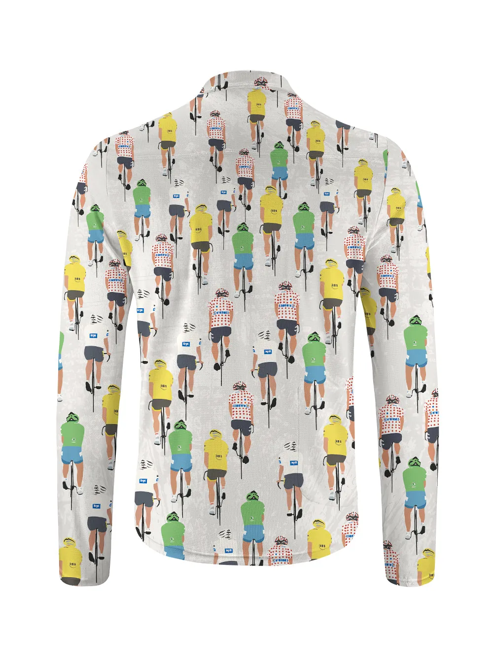 Orionride Champion Journey Long Sleeve Half Zipper Mountain Bike Jersey sold by Orionride product image thumbnail 2