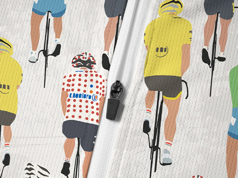 Orionride Champion Journey Long Sleeve Half Zipper Mountain Bike Jersey sold by Orionride product image thumbnail 4