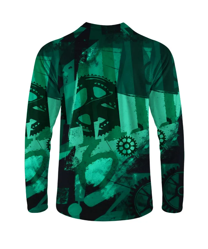 Orionride Green Light Gear Long Sleeve Downhill Jersey sold by Orionride product image thumbnail 3