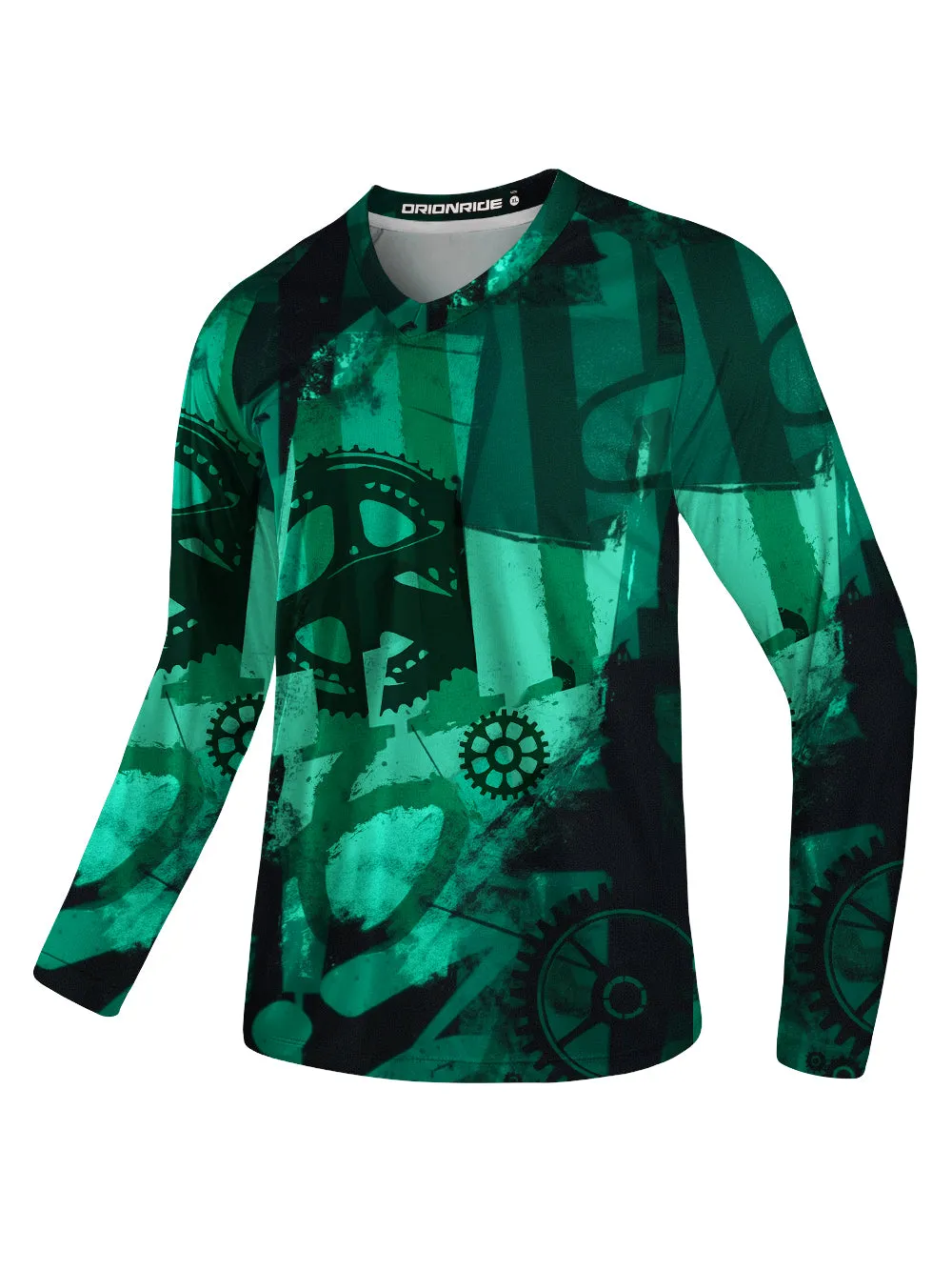 Orionride Green Light Gear Long Sleeve Downhill Jersey sold by Orionride