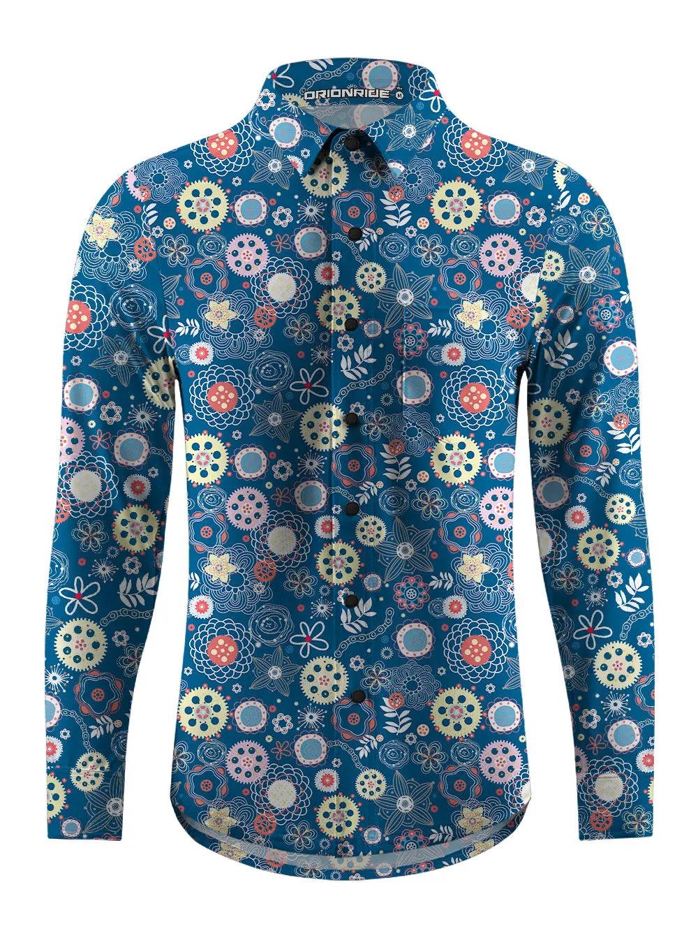 Orionride High Energy Gear Men's Stretchy Breathable Long Sleeve Gravel Shirt sold by Orionride