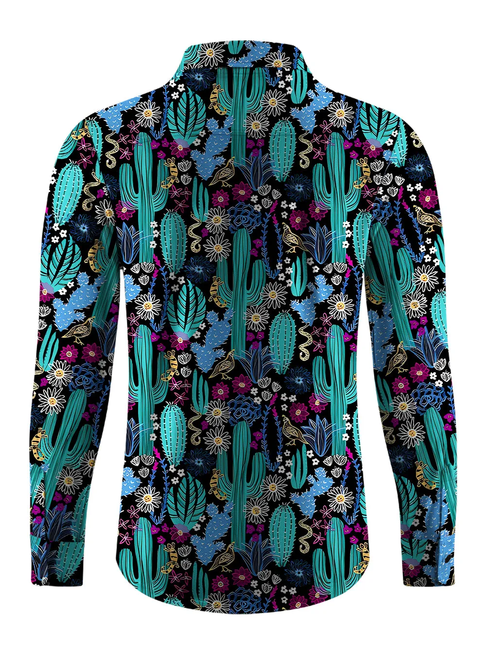 Orionride Spiral Flower Gear Men's Stretchy Breathable Long Sleeve Gravel Shirt sold by Orionride product image thumbnail 4