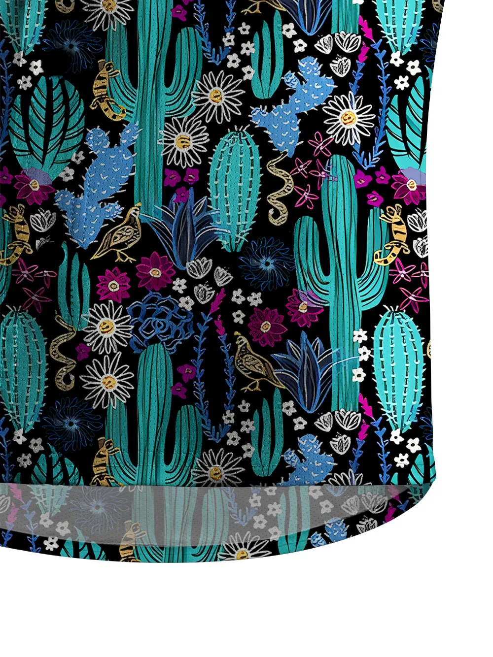 Orionride Spiral Flower Gear Men's Stretchy Breathable Long Sleeve Gravel Shirt sold by Orionride product image thumbnail 5