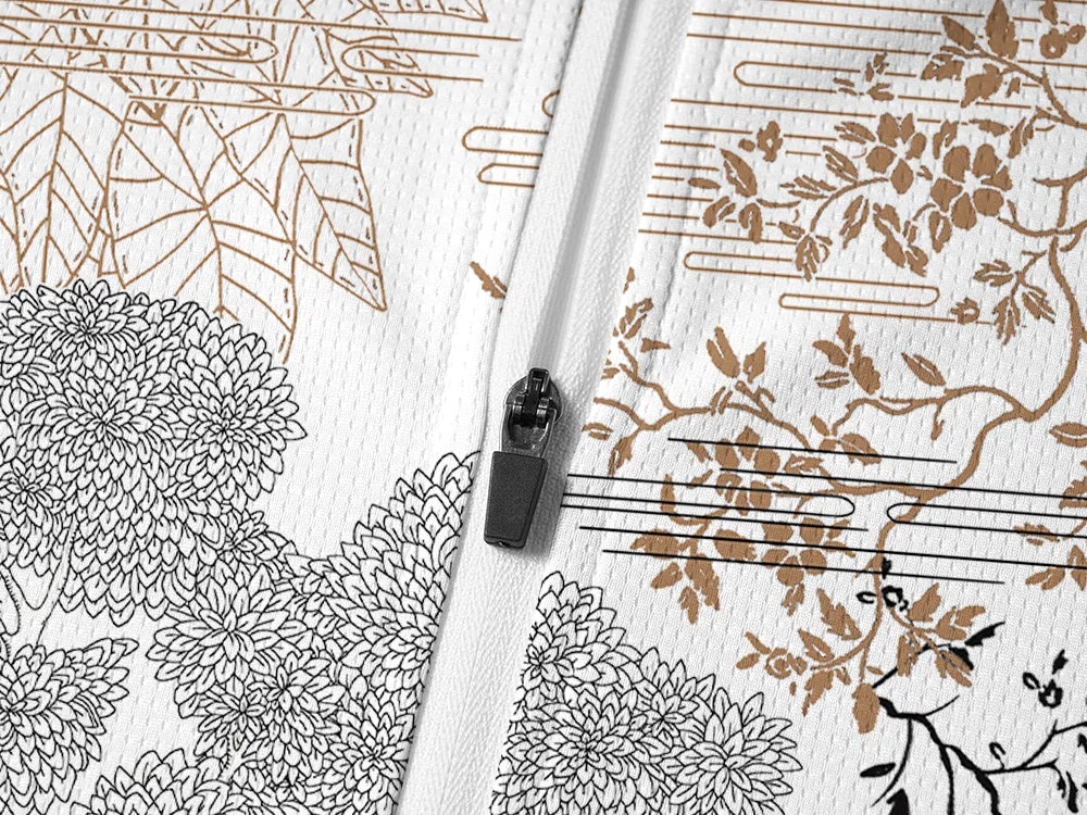 Orionride Dream Ride Long Sleeve Half Zipper Mountain Bike Jersey sold by Orionride product image thumbnail 4