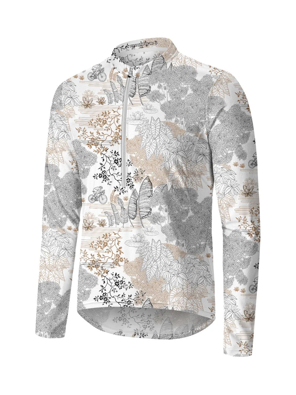 Orionride Dream Ride Long Sleeve Half Zipper Mountain Bike Jersey sold by Orionride