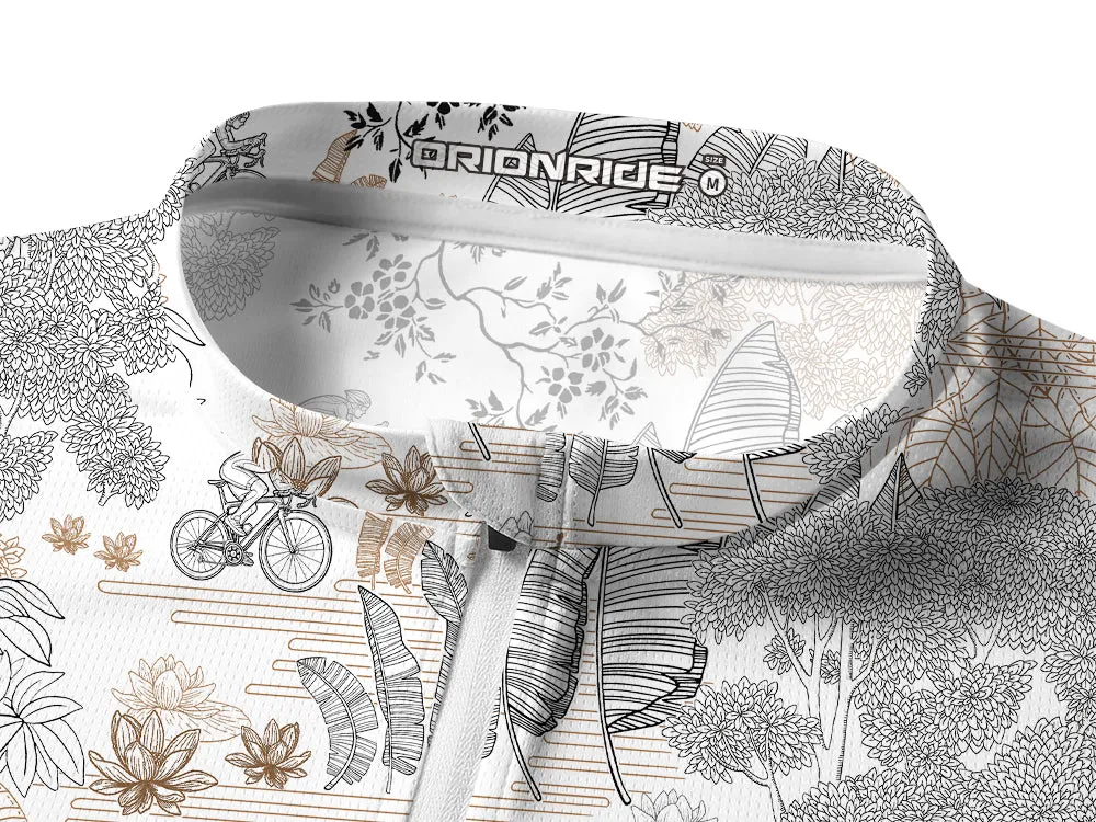 Orionride Dream Ride Long Sleeve Half Zipper Mountain Bike Jersey sold by Orionride product image thumbnail 3