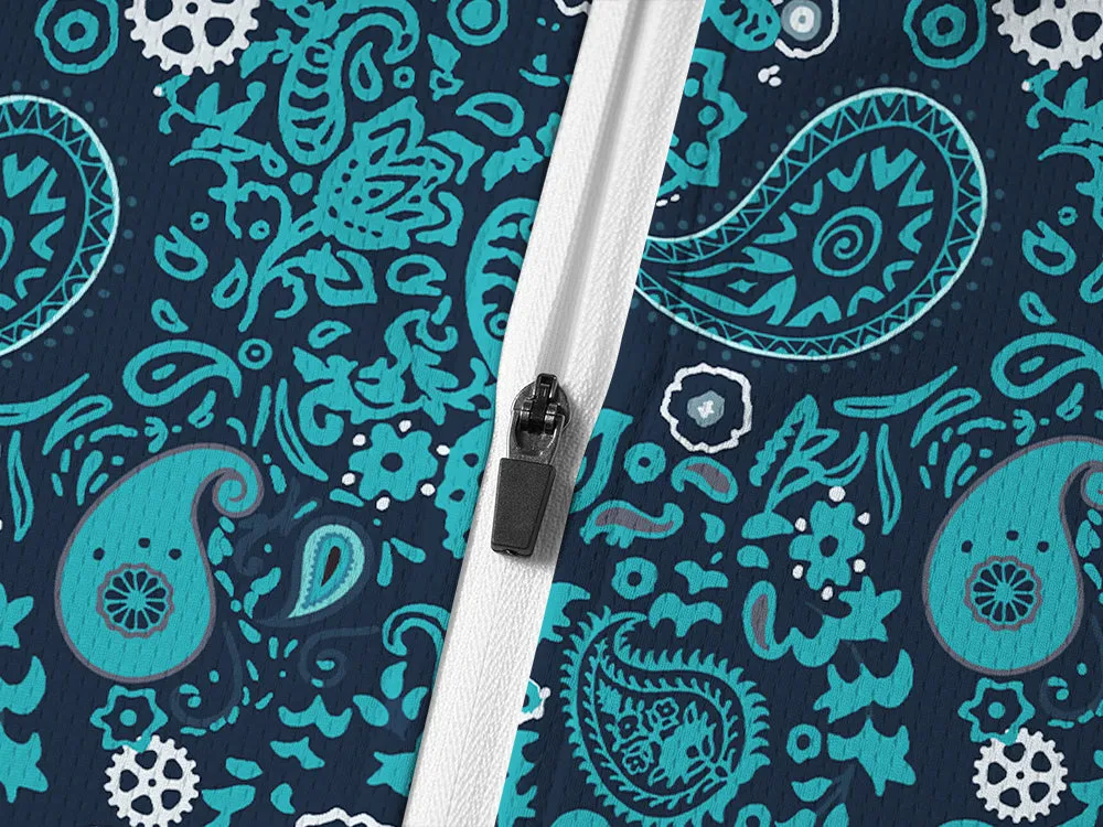 Orionride Cashew Gear Long Sleeve Half Zipper Mountain Bike Jersey sold by Orionride product image thumbnail 4