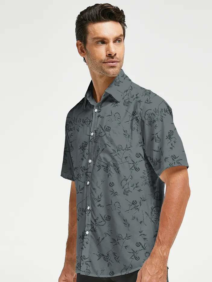 Orionride Leaf Stem Gear Zipper Pockets Ultra Lightweight Short Sleeves Gravel Shirt sold by Orionride product image thumbnail 2