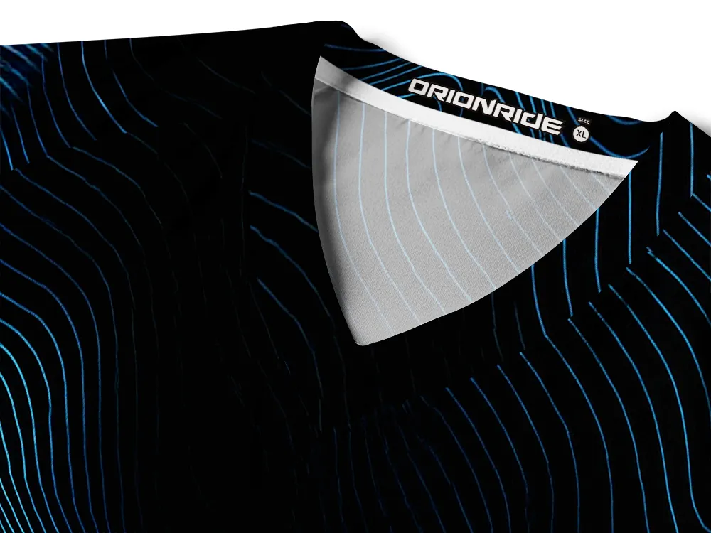 Orionride Technological Lines Long Sleeve Downhill Jersey sold by Orionride product image thumbnail 4