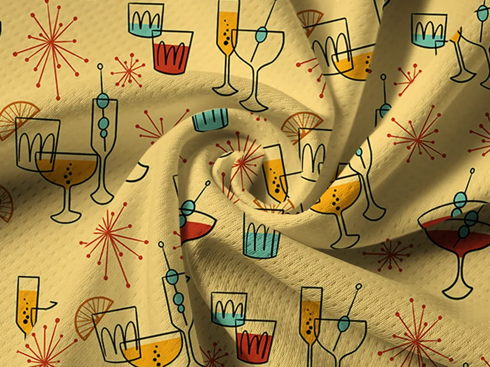 Orionride Wine Glass Fireworks Long Sleeve Half Zipper Mountain Bike Jersey sold by Orionride product image thumbnail 5