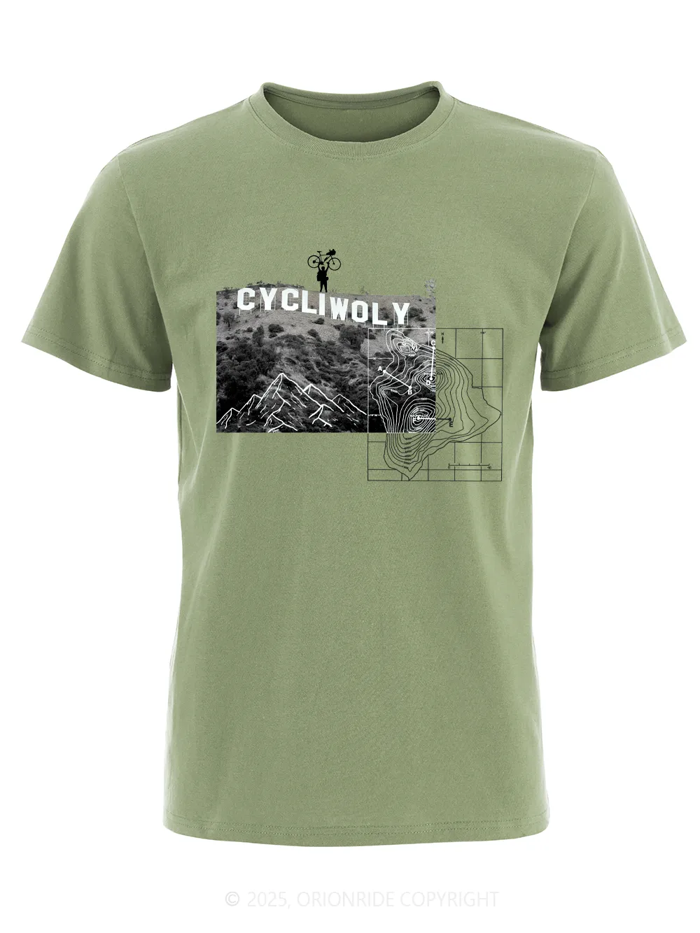 Orionride Cycliwoly Short Sleeves Bike T-Shirt sold by Orionride product image thumbnail 5