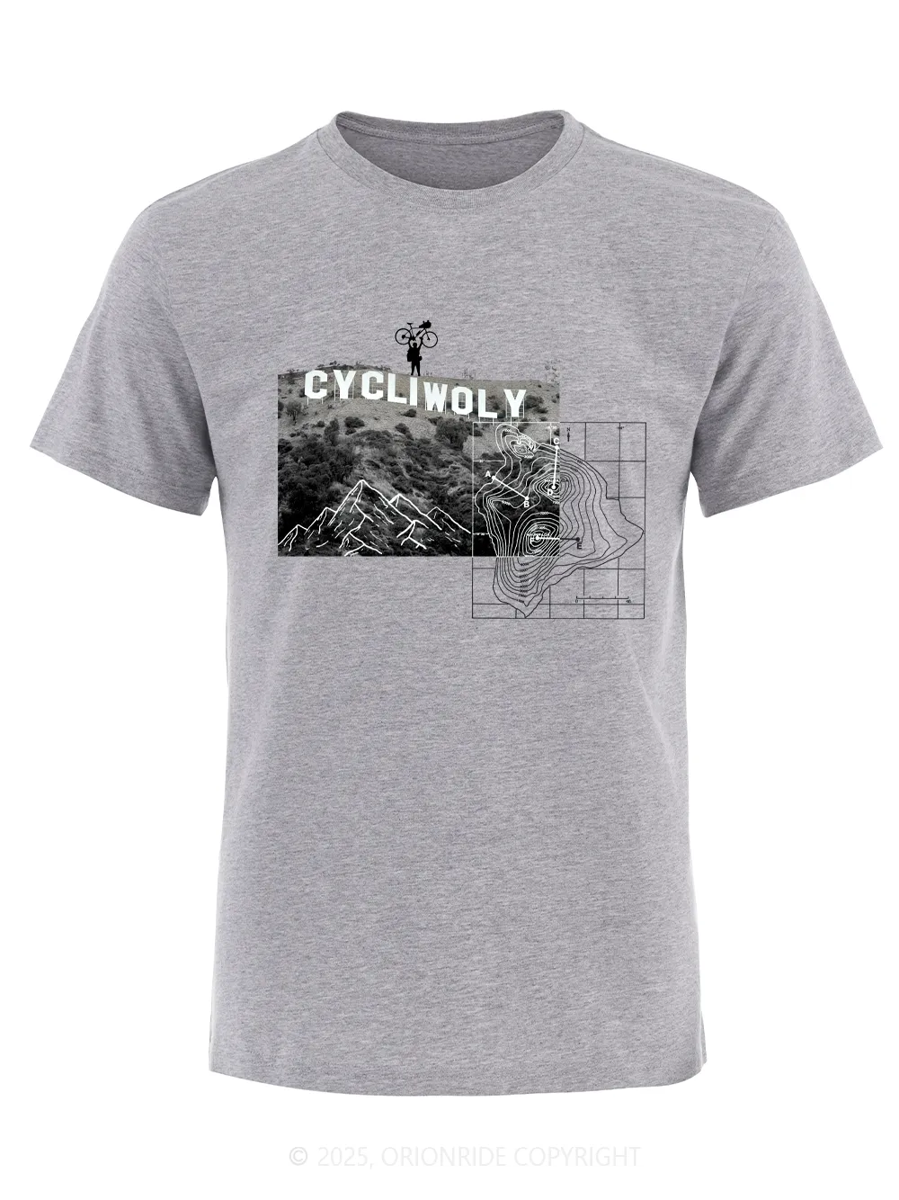 Orionride Cycliwoly Short Sleeves Bike T-Shirt sold by Orionride product image thumbnail 4