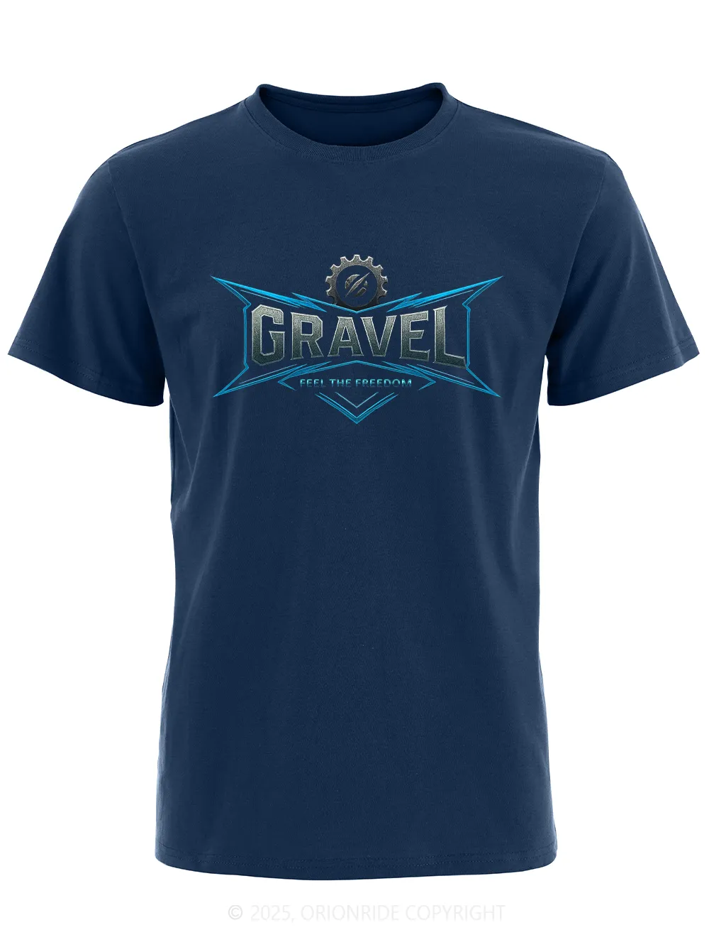 Orionride Feel The Freedom Short Sleeves Bike T-Shirt sold by Orionride product image thumbnail 2