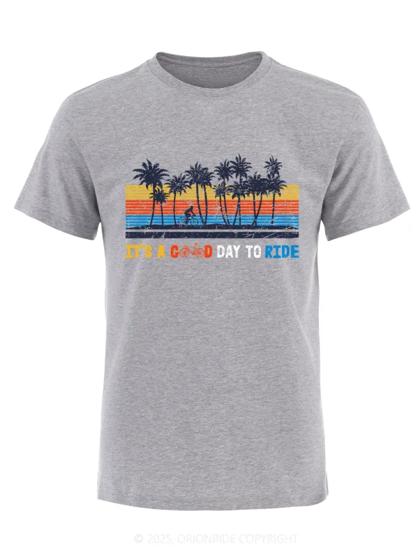 Orionride It's A Good Day To Ride Short Sleeves Bike T-Shirt sold by Orionride