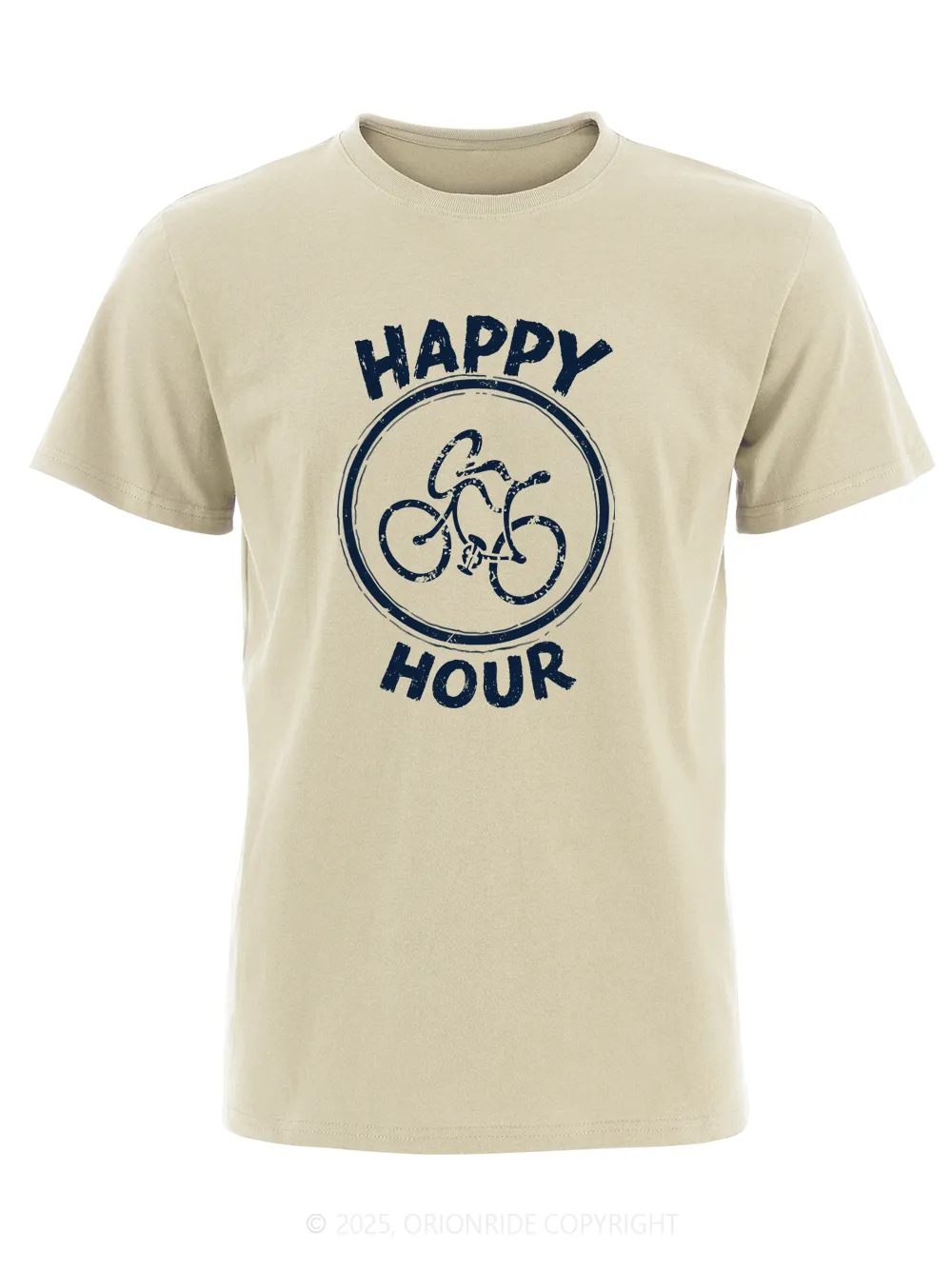 Orionride Happy Cycling Time Short Sleeves Bike T-Shirt sold by Orionride