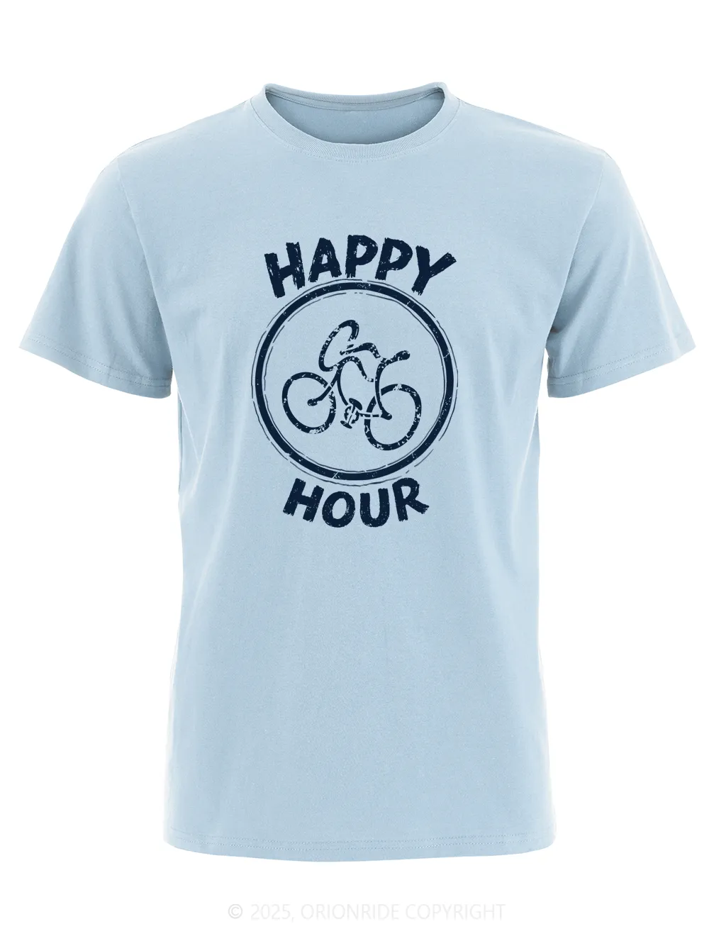Orionride Happy Cycling Time Short Sleeves Bike T-Shirt sold by Orionride product image thumbnail 4