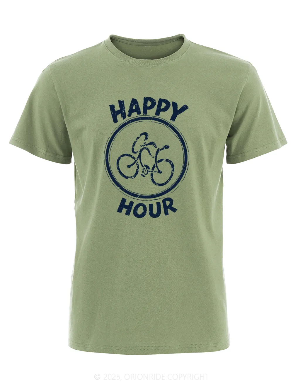 Orionride Happy Cycling Time Short Sleeves Bike T-Shirt sold by Orionride product image thumbnail 5