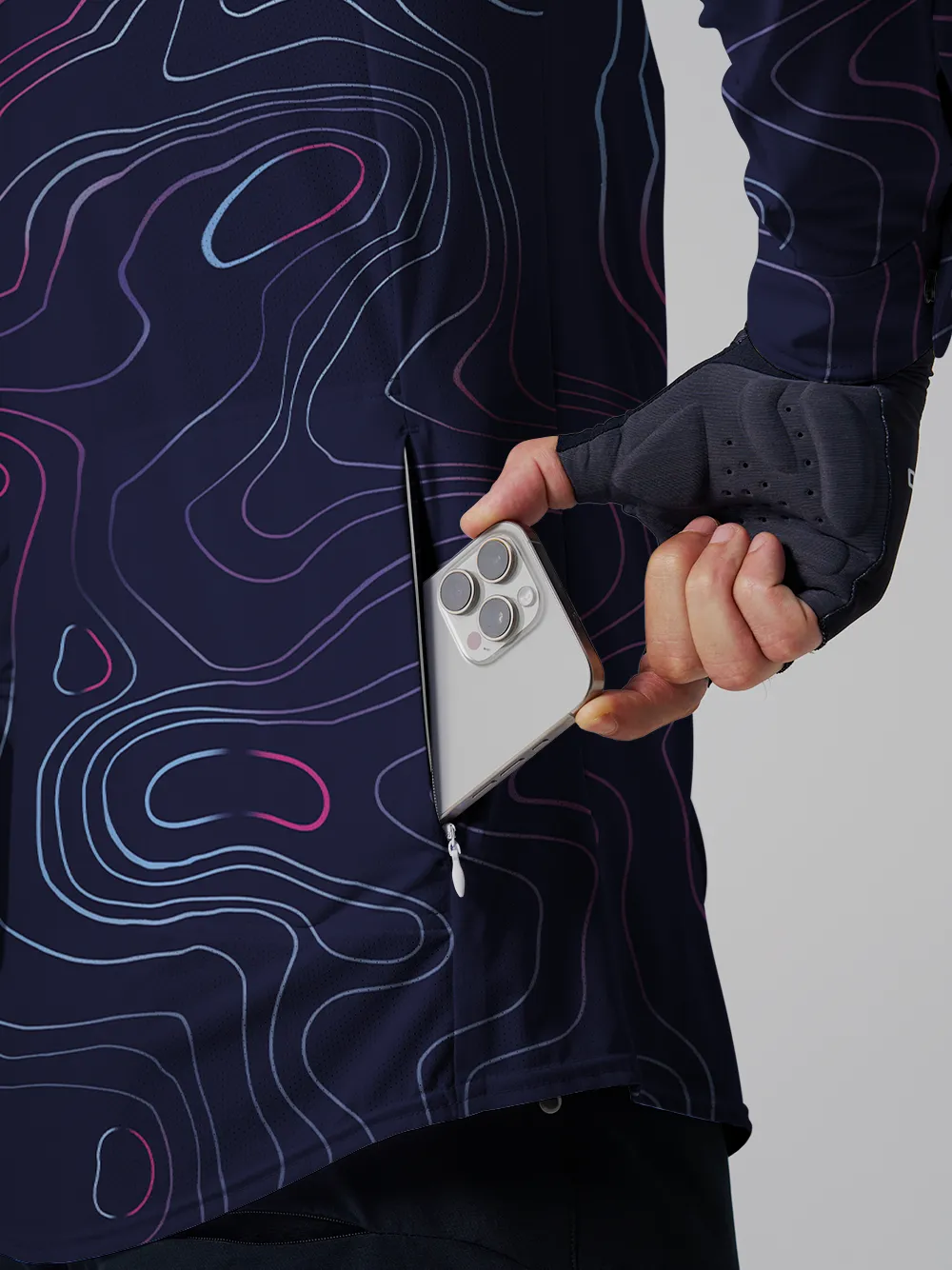 Orionride Contour Ride Men's Stretchy Breathable Long Sleeve Gravel Shirt sold by Orionride product image thumbnail 5