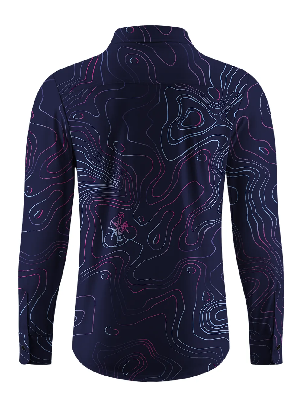 Orionride Contour Ride Men's Stretchy Breathable Long Sleeve Gravel Shirt sold by Orionride product image thumbnail 3