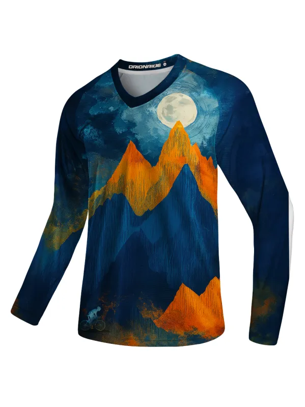 Orionride Night Falls Long Sleeve Downhill Jersey sold by Orionride