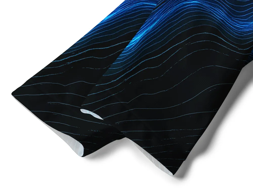 Orionride Neon Contour Lines Long Sleeve Downhill Jersey sold by Orionride product image thumbnail 5