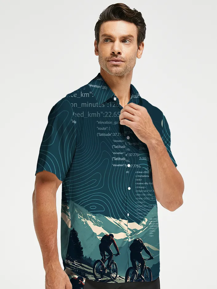 Orionride Travel Together Zipper Pockets Ultra Lightweight Short Sleeves Gravel Shirt sold by Orionride product image thumbnail 2