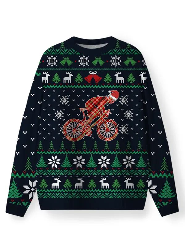 Orionride Santa's Ride Men's Sweaters sold by Orionride
