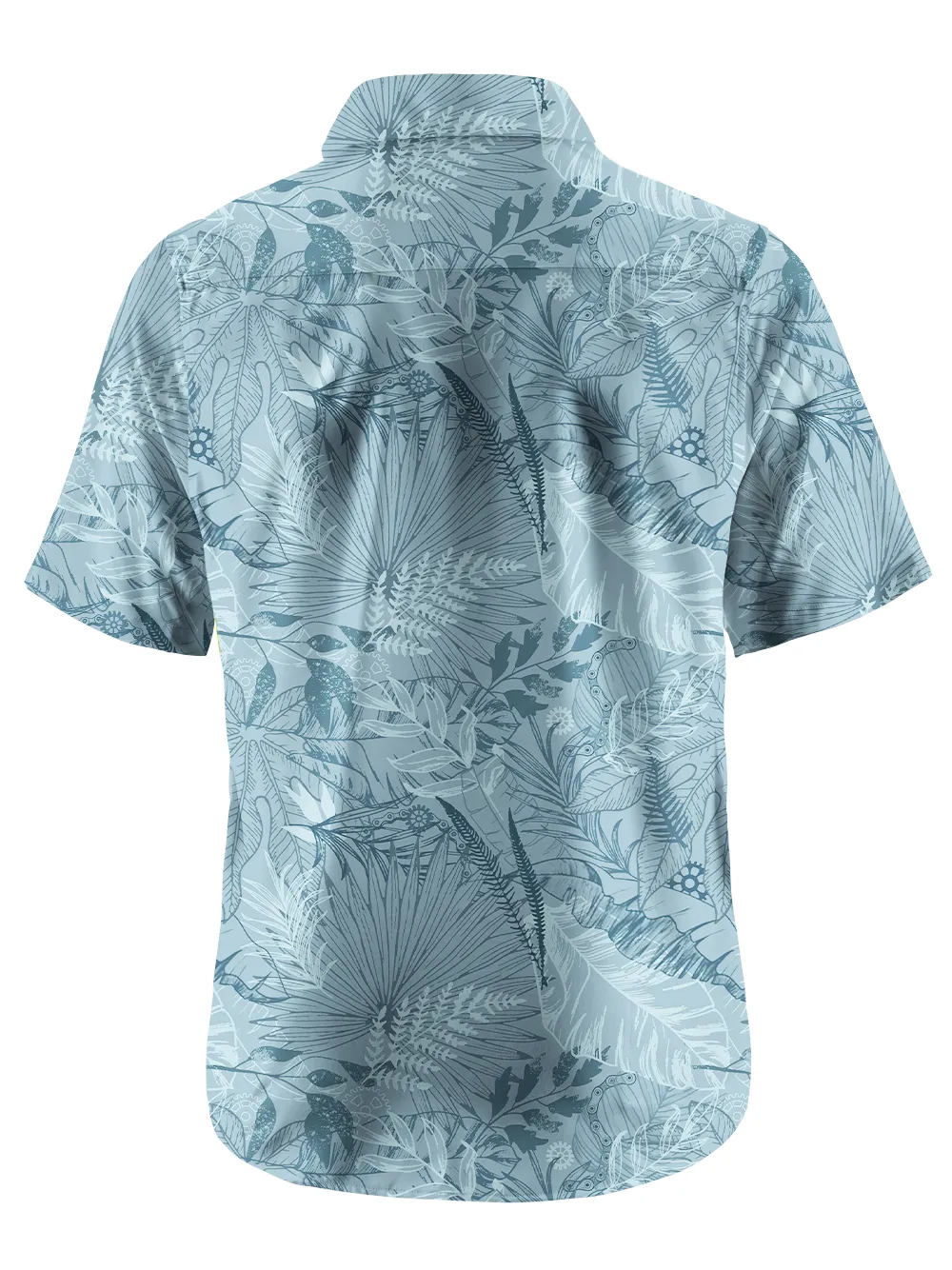 Orionride Leaf Garden Zipper Pockets Ultra Lightweight Short Sleeves Gravel Shirt sold by Orionride product image thumbnail 4