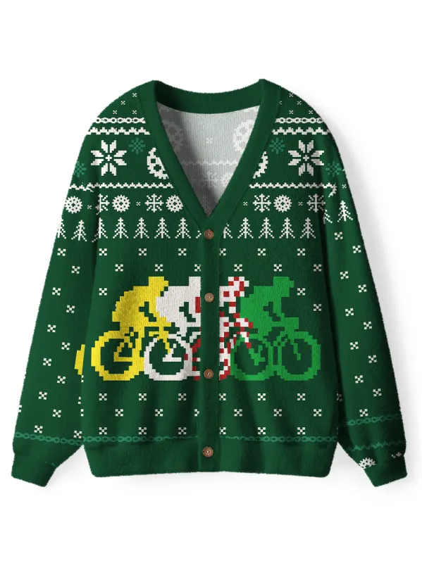 Orionride Cyclist Road Men's Cardigan Knit Sweaters sold by Orionride