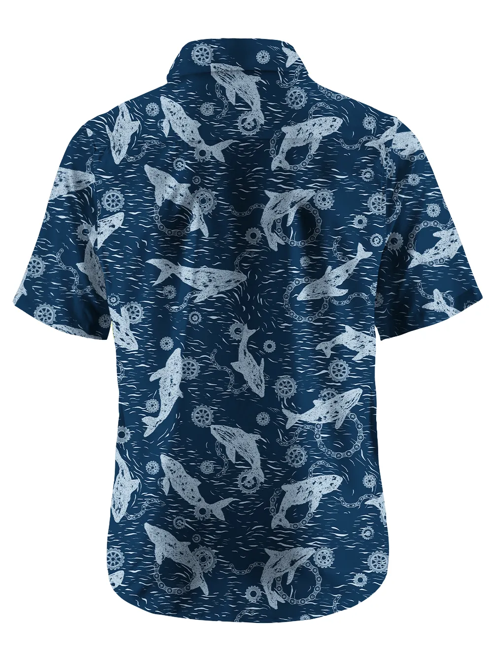 Orionride Dolphin Game Zipper Pockets Ultra Lightweight Short Sleeves Gravel Shirt sold by Orionride product image thumbnail 4