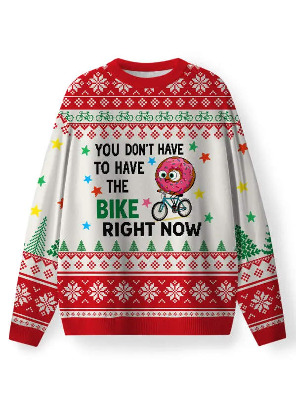 Orionride Donut Bike Men's Sweaters sold by Orionride