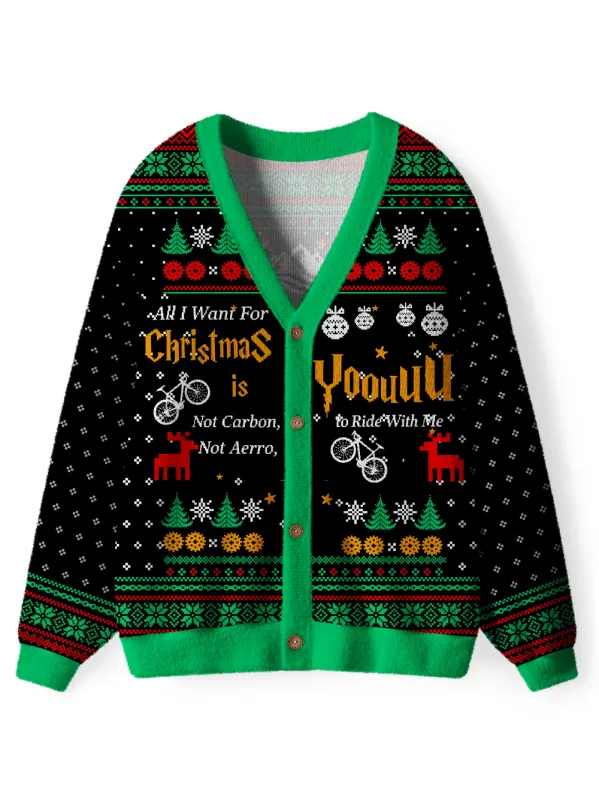 Orionride Let's Ride Together Men's Cardigan Knit Sweaters sold by Orionride