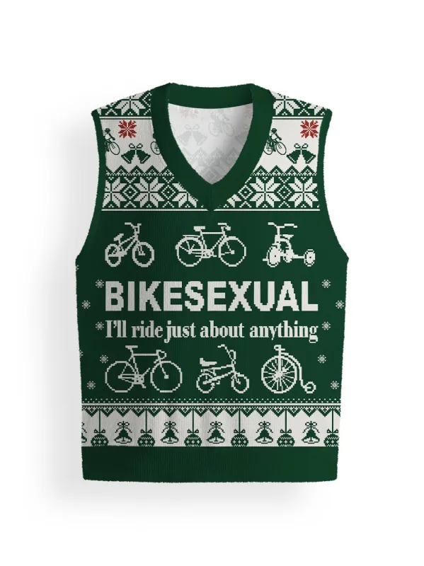 Orionride Color Strip Sweater Vest sold by Orionride