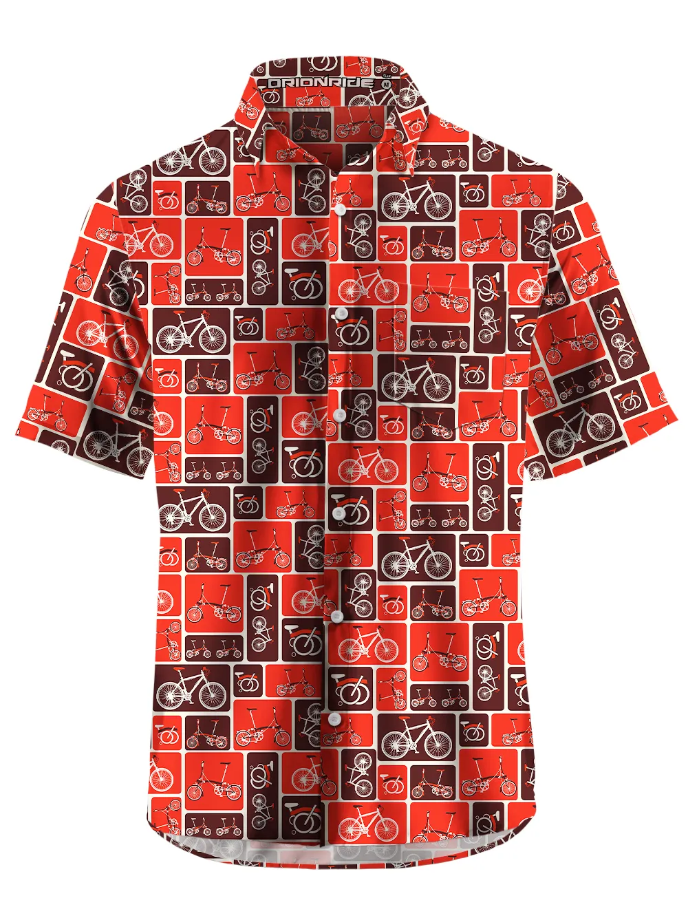 Orionride Diverse Bicycles Zipper Pockets Ultra Lightweight Short Sleeves Gravel Shirt sold by Orionride