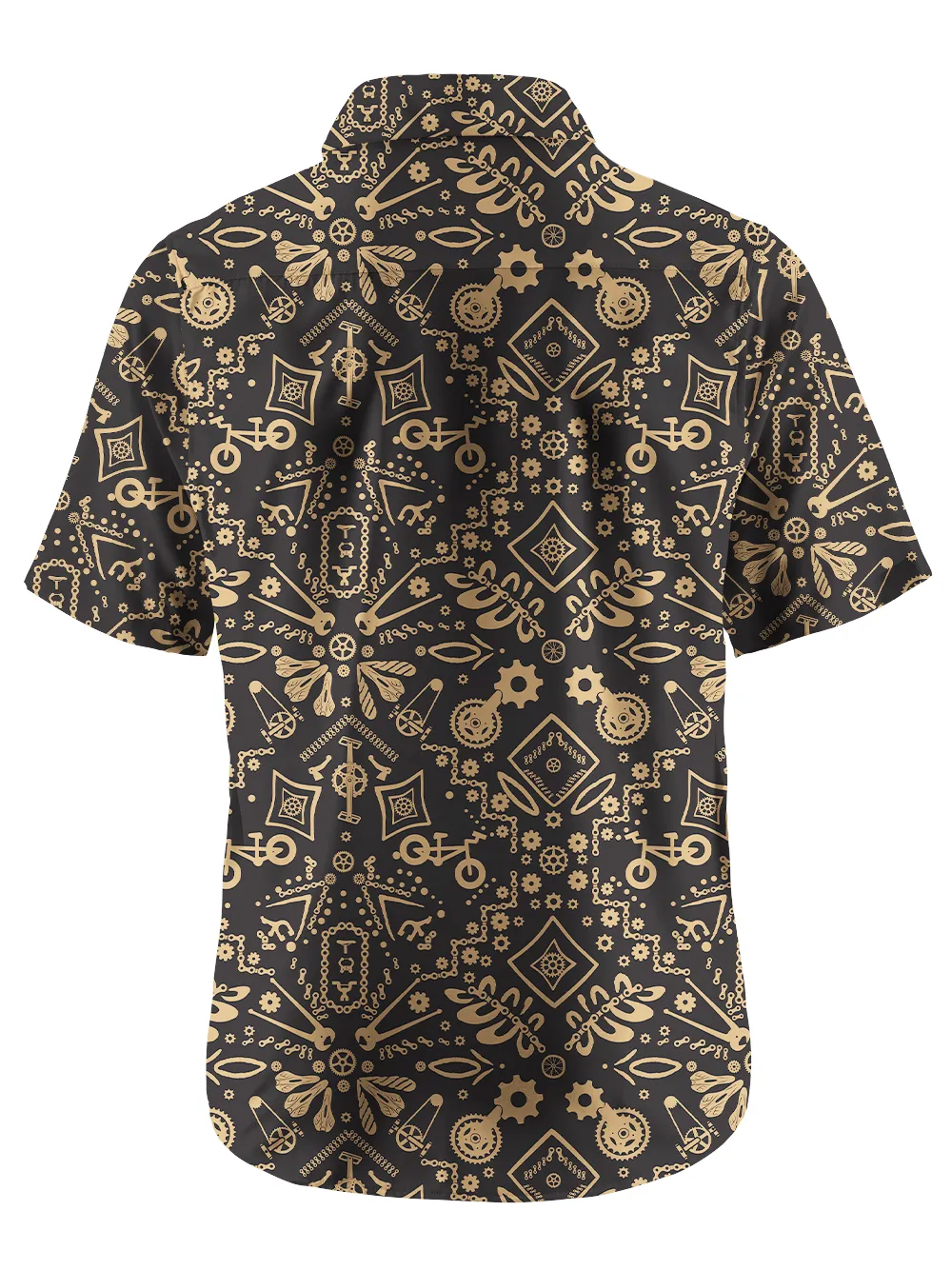 Orionride Golden Parts Zipper Pockets Ultra Lightweight Short Sleeves Gravel Shirt sold by Orionride product image thumbnail 4