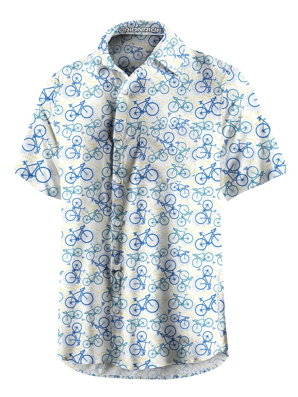 Orionride Bicycle Collection Zipper Pockets Ultra Lightweight Short Sleeves Gravel Shirt sold by Orionride product image thumbnail 5